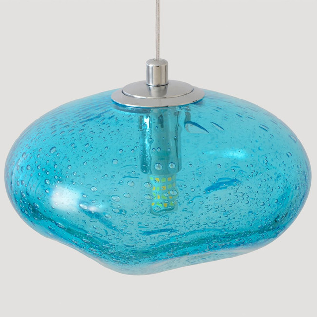 Подвесной светильник Crystal Lux FORMLESS SP1 BLUE Подвесной светильник Crystal Lux FORMLESS SP1 BLUE