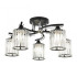 Потолочная люстра Arte Milano Amalfi 327103/5 BK+CR Потолочная люстра Arte Milano Amalfi 327103/5 BK+CR