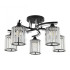 Потолочная люстра Arte Milano Amalfi 327103/5 BK+CR Потолочная люстра Arte Milano Amalfi 327103/5 BK+CR