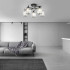 Потолочная люстра Arte Milano Amalfi 327103/5 BK+CR Потолочная люстра Arte Milano Amalfi 327103/5 BK+CR