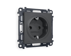 Комплект механизма розетки с/з на винтовых зажимах Ambrella Volt Alfa MA906010 Комплект механизма розетки с/з на винтовых зажимах Ambrella Volt Alfa MA906010
