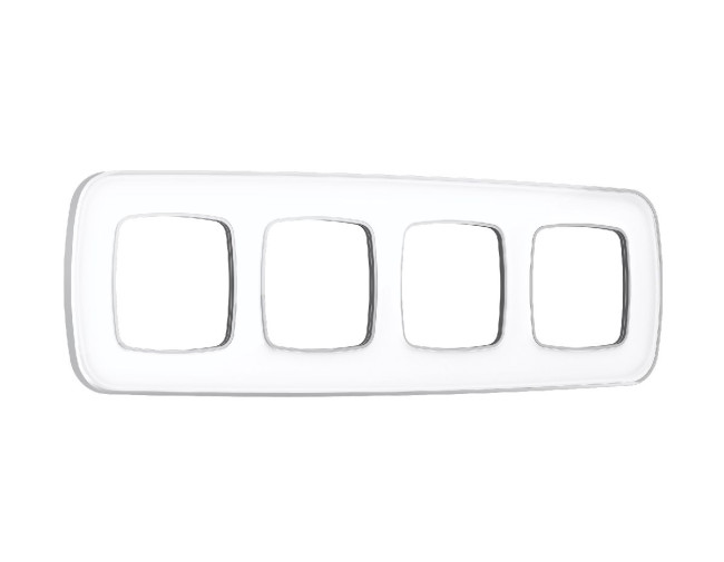 Рамка четырехместная Ambrella Volt Coint OF640134 Рамка четырехместная Ambrella Volt Coint OF640134