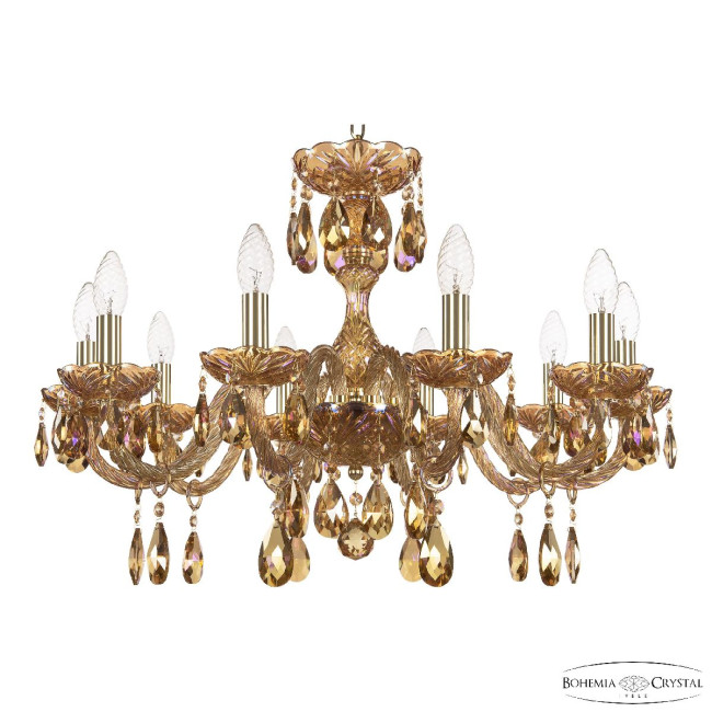 Подвесная люстра Bohemia Ivele Crystal 117/10/240 G M777 Подвесная люстра Bohemia Ivele Crystal 117/10/240 G M777