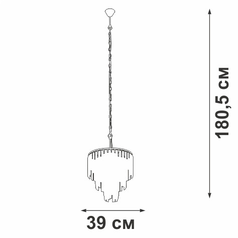 Подвесная люстра Vitaluce V5867-8/10 Подвесная люстра Vitaluce V5867-8/10