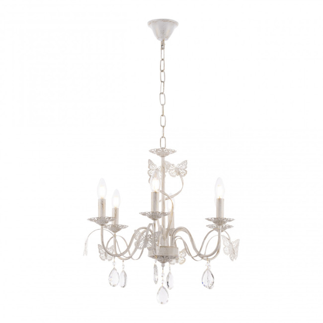 Подвесная люстра Arte Milano 346179/6 WT+SL Подвесная люстра Arte Milano 346179/6 WT+SL