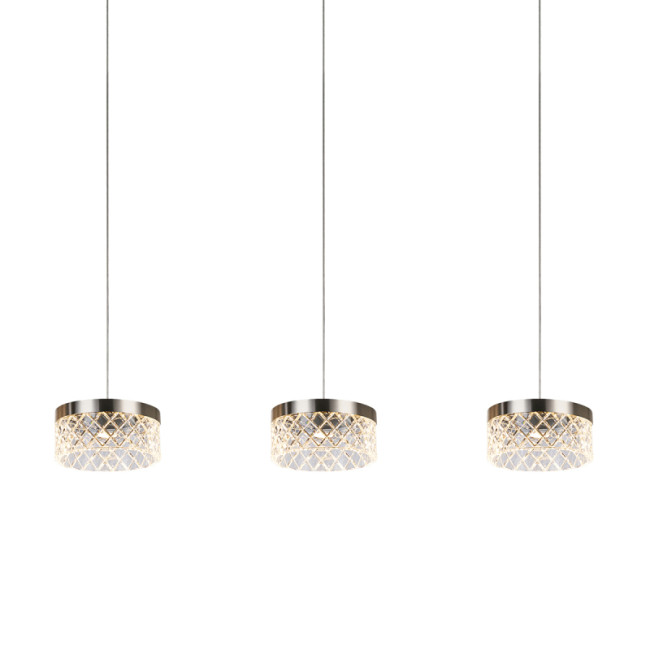 Подвесной светильник Delight Collection MD21020075 MD21020075-3B satin nickel Подвесной светильник Delight Collection MD21020075 MD21020075-3B satin nickel