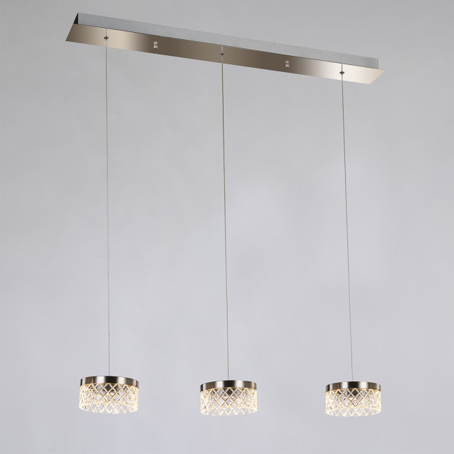 Подвесной светильник Delight Collection MD21020075 MD21020075-3B satin nickel Подвесной светильник Delight Collection MD21020075 MD21020075-3B satin nickel