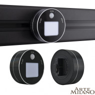 Трековая подсветка Arte Milano Am-track-sockets 380011TLS/LWS Black Трековая подсветка Arte Milano Am-track-sockets 380011TLS/LWS Black
