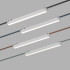 Трековый однофазный светильник Denkirs Belty linear DK5676-WH