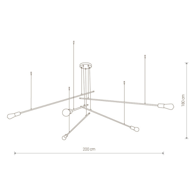Подвесная люстра Nowodvorski Pile 9127