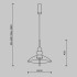 Подвесной светильник Maytoni Bangkok MOD185PL-L12CG3K3 Подвесной светильник Maytoni Bangkok MOD185PL-L12CG3K3