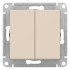 Выключатель 2-клавишный с самовозвратом, сх.5, 10АХ Systeme Electric AtlasDesign ATN000217 Выключатель 2-клавишный с самовозвратом, сх.5, 10АХ Systeme Electric AtlasDesign ATN000217