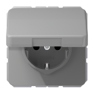 Розетка штепсельная Schuko Jung CD1520BFKIKLGR