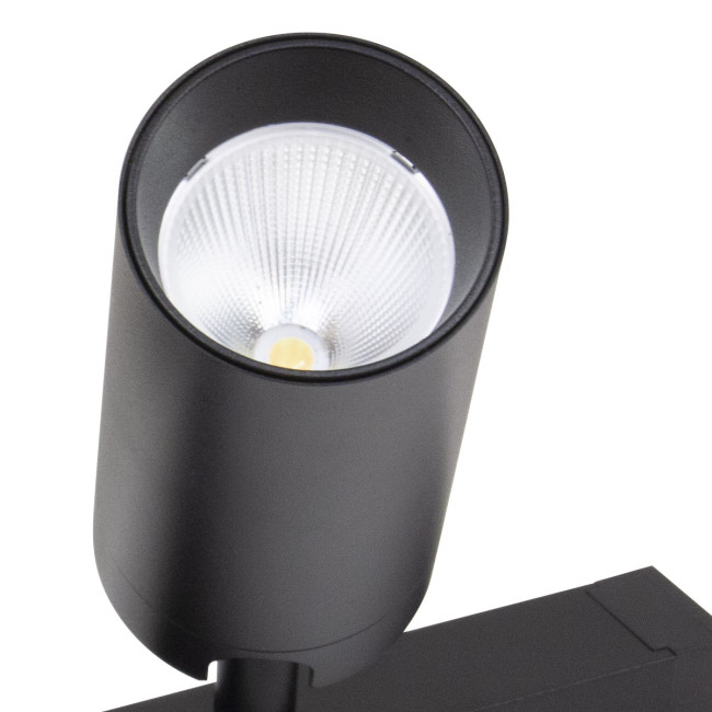 Трековый однофазный светильник AM Group AM528 BK-220V-2X10W SMART Трековый однофазный светильник AM Group AM528 BK-220V-2X10W SMART