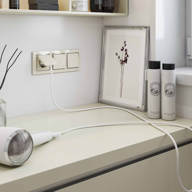 Выключатель Werkel одноклавишный слоновая кость W1112003 4690389155567 Выключатель Werkel одноклавишный слоновая кость W1112003 4690389155567