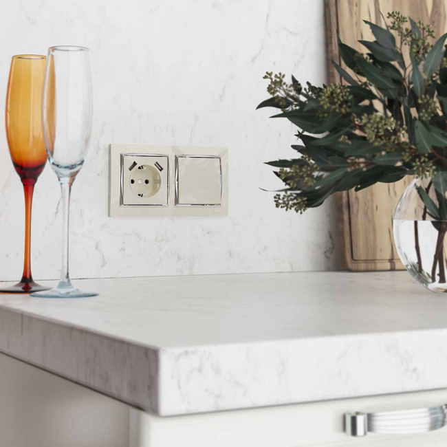 Выключатель Werkel одноклавишный слоновая кость W1112003 4690389155567 Выключатель Werkel одноклавишный слоновая кость W1112003 4690389155567