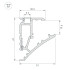 Профиль Arlight SHELF-600-2000 ANOD (Алюминий) 060498