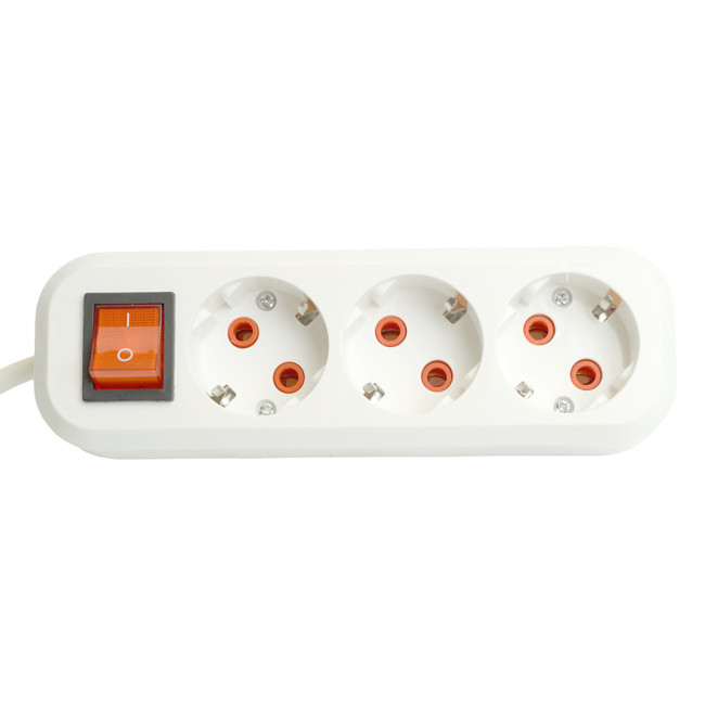 Удлинитель трехместный Stekker Home 49357 Удлинитель трехместный Stekker Home 49357