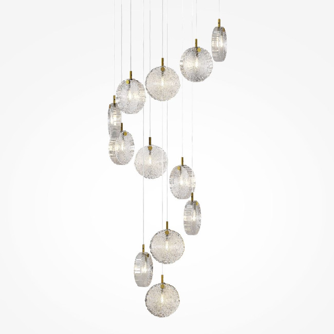Каскадная люстра Maytoni Frozen MOD254PL-12BS Каскадная люстра Maytoni Frozen MOD254PL-12BS