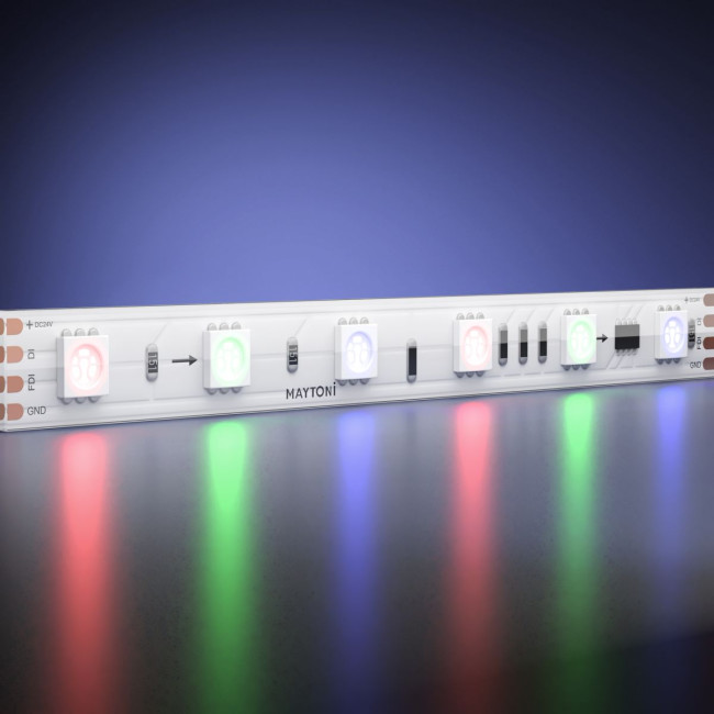 Светодиодная лента Maytoni Led Strip 24В 5050 14,4Вт/м RGB 5м IP67 201248 Светодиодная лента Maytoni Led Strip 24В 5050 14,4Вт/м RGB 5м IP67 201248