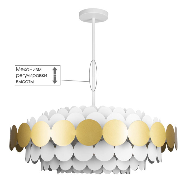 Люстра на штанге Loft IT Juicy 10310/M Gold Люстра на штанге Loft IT Juicy 10310/M Gold