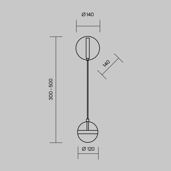 Бра Maytoni Area MOD295WL-L12BBS3K Бра Maytoni Area MOD295WL-L12BBS3K