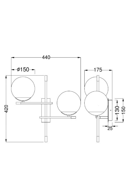 Бра Maytoni Nostalgia MOD048WL-02G Бра Maytoni Nostalgia MOD048WL-02G