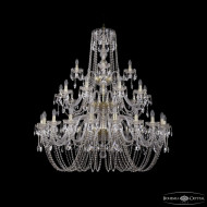 Подвесная люстра Bohemia Ivele Crystal 1402/20+10+5/460/3d G