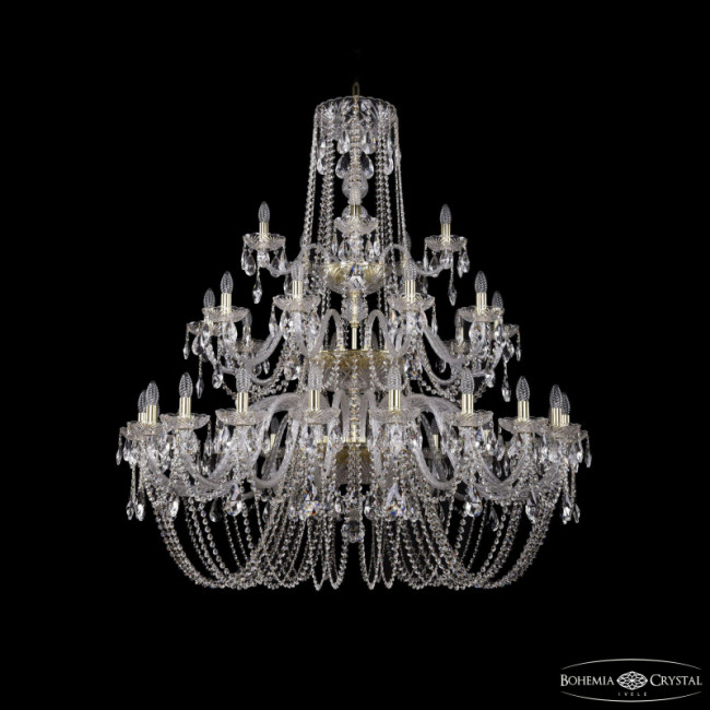 Подвесная люстра Bohemia Ivele Crystal 1402/20+10+5/460/3d G