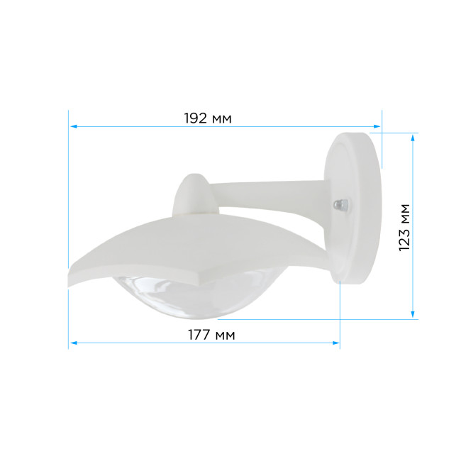 Уличный настенный светильник Apeyron Дели ДБУ 07-8-007 У1 11-204 Уличный настенный светильник Apeyron Дели ДБУ 07-8-007 У1 11-204