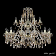 Подвесная люстра Bohemia Ivele Crystal 1403/12+6/360/2d G R721 Подвесная люстра Bohemia Ivele Crystal 1403/12+6/360/2d G R721