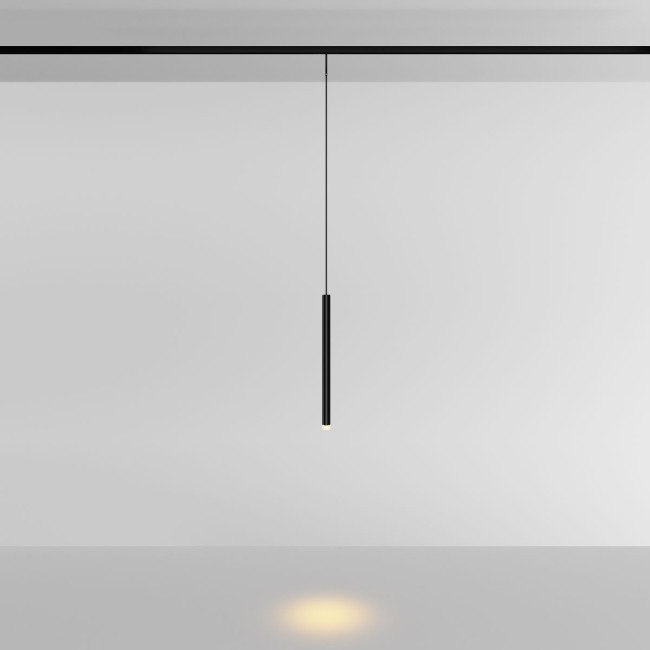 Трековый магнитный светильник Maytoni Skim TR191-1-3W2.7K-M-B Трековый магнитный светильник Maytoni Skim TR191-1-3W2.7K-M-B