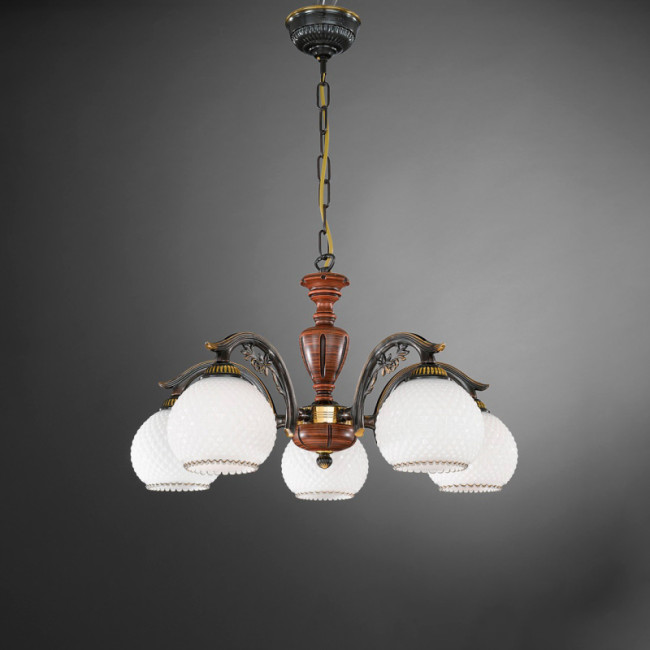 Подвесная люстра Reccagni Angelo L 8610/5 Подвесная люстра Reccagni Angelo L 8610/5