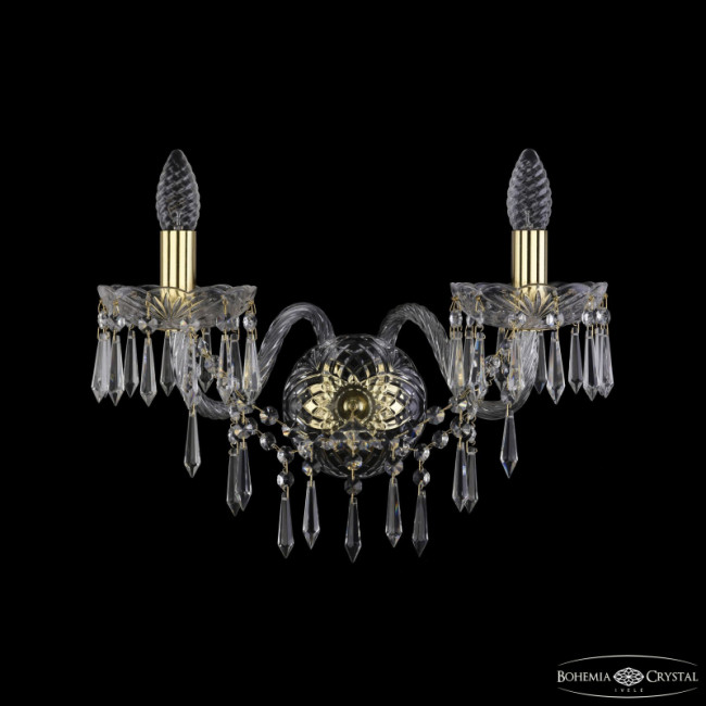 Бра Bohemia Ivele Crystal 1403B/2/195/XL G Бра Bohemia Ivele Crystal 1403B/2/195/XL G