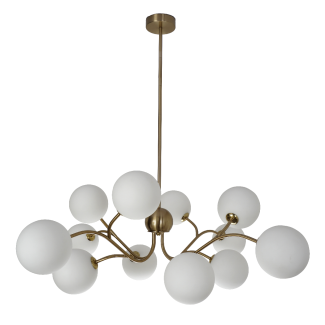 Люстра на штанге Zortes Blo ZRS.1777.12 Люстра на штанге Zortes Blo ZRS.1777.12