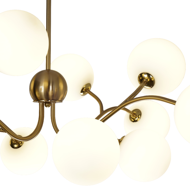 Люстра на штанге Zortes Blo ZRS.1777.12 Люстра на штанге Zortes Blo ZRS.1777.12