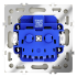 Розетка со шторками Voltum S70 VLS040205 (сталь)