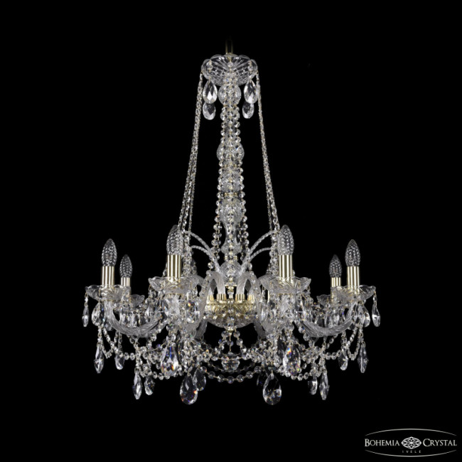 Подвесная люстра Bohemia Ivele Crystal 1411/8/240/h-83 G