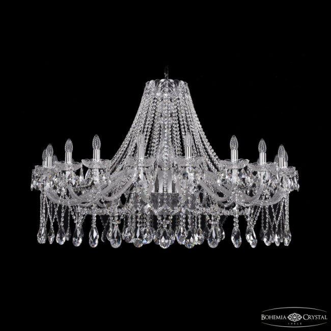 Подвесная люстра Bohemia Ivele Crystal 1413/20/460 Ni