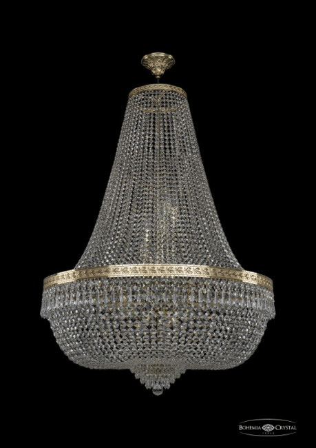 Люстра на штанге Bohemia Ivele Crystal 19271/H2/90IV G Люстра на штанге Bohemia Ivele Crystal 19271/H2/90IV G