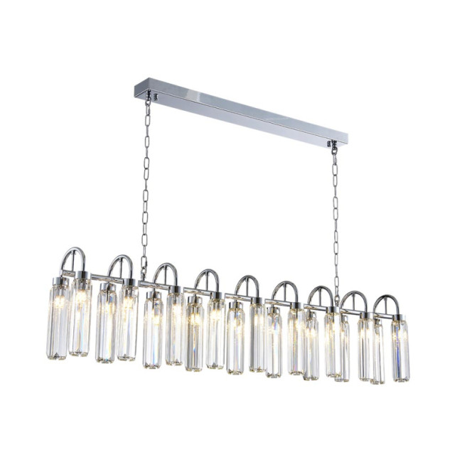Подвесная люстра Newport 4526+12/S chrome М0065818 Подвесная люстра Newport 4526+12/S chrome М0065818
