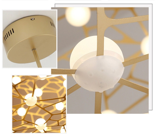 Подвесная люстра DeLight Collection 9922P/S gold Подвесная люстра DeLight Collection 9922P/S gold