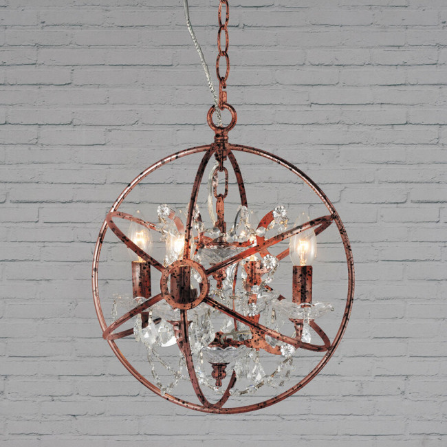 Подвесная люстра LOFT IT Foucaults orb crystal Loft1897/4 Подвесная люстра LOFT IT Foucaults orb crystal Loft1897/4