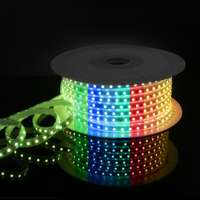 Светодиодная лента Elektrostandard 220V 11W 60Led 5050 IP65 мульти, 50 м 4690389170942 Светодиодная лента Elektrostandard 220V 11W 60Led 5050 IP65 мульти, 50 м 4690389170942