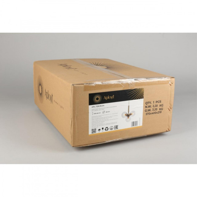 Подвесной светильник APLOYT Lora APL.728.06.04