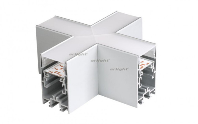 Угол Arlight S2-LINE-4067-X90 крестовой 021253 Угол Arlight S2-LINE-4067-X90 крестовой 021253