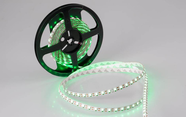 Светодиодная лента Arlight RT 2-5000 12V Cx1 Green 2x (5060, 360 LED, LUX) 011710