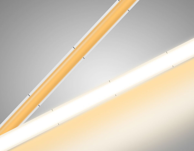 Светодиодная лента Ambrella Light COB 400Led/10W m/ 24V IP20 3000K/ 5m*5mm*2.1mm (2 конт.) GS4611 Светодиодная лента Ambrella Light COB 400Led/10W m/ 24V IP20 3000K/ 5m*5mm*2.1mm (2 конт.) GS4611