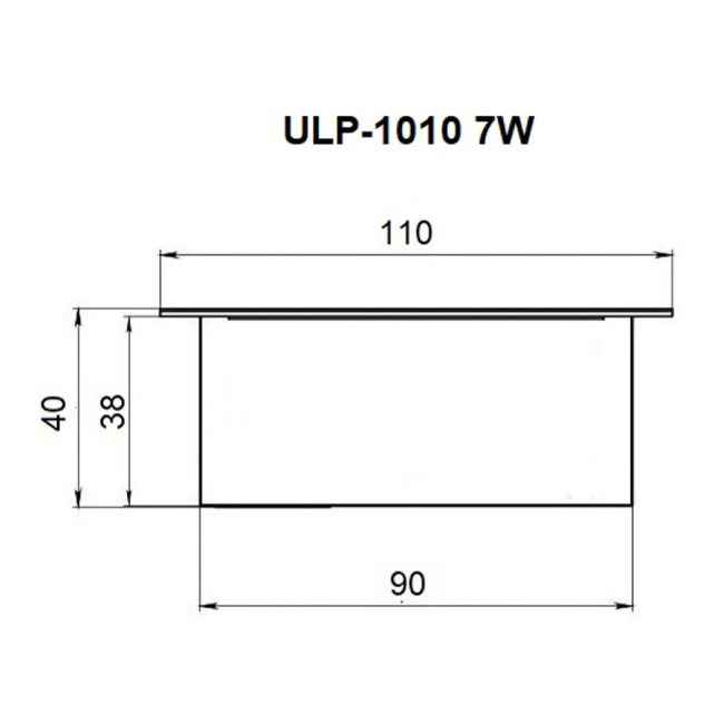 Встраиваемый светильник Uniel ULP-1010 7W/5000К IP40 GRILYATO WHITE UL-00012356 Встраиваемый светильник Uniel ULP-1010 7W/5000К IP40 GRILYATO WHITE UL-00012356