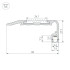 Профиль Arlight STAIR-W60-2000 ANOD BLACK (Алюминий) 060867